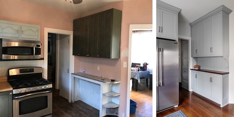 A Dramatic Kitchen and Laundry Reveal: Before and After