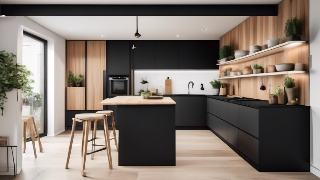 Picture of Narrow Kitchen Cabinets: A Space-Saving Solution – Preneer