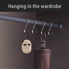 Load image into Gallery viewer, Budget friendly fle over cabinet door hook stainless steel multipurpose s hook over the door hook use for kitchen cabinet drawer bathroom wardrobe office 10 pack