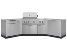 Load image into Gallery viewer, Outdoor Kitchen Stainless Steel 6 Piece Cabinet Set