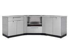 Load image into Gallery viewer, Outdoor Kitchen Stainless Steel 5 Piece Cabinet Set