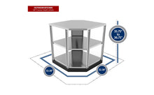 Load image into Gallery viewer, Outdoor Kitchen Stainless Steel 90 Degree Corner Cabinet