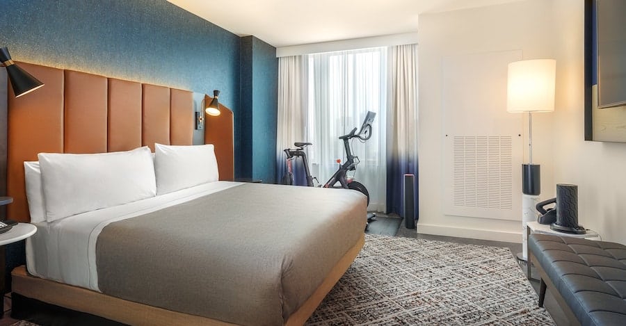 Northern California Hotels with Peloton Bikes
