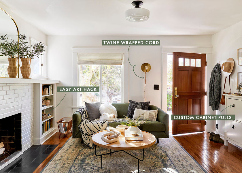 6 Easy DIY Hacks From Sara’s House (Plus Her Secret Affordable Vintage Art Sources Revealed)