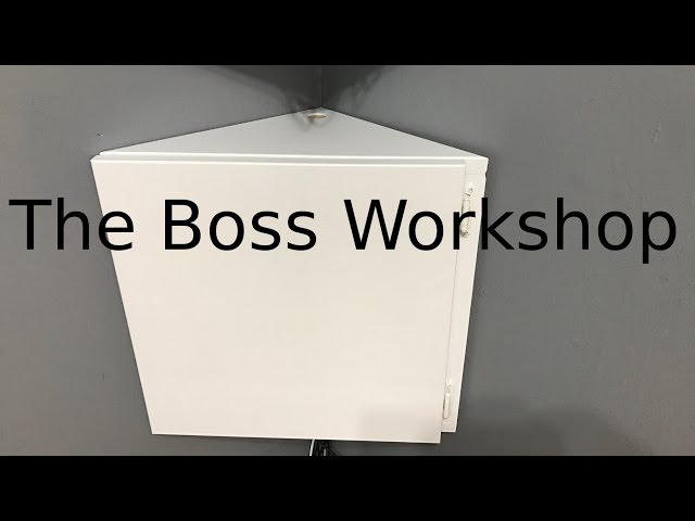 In this video you will see how I made this corner cabinet
