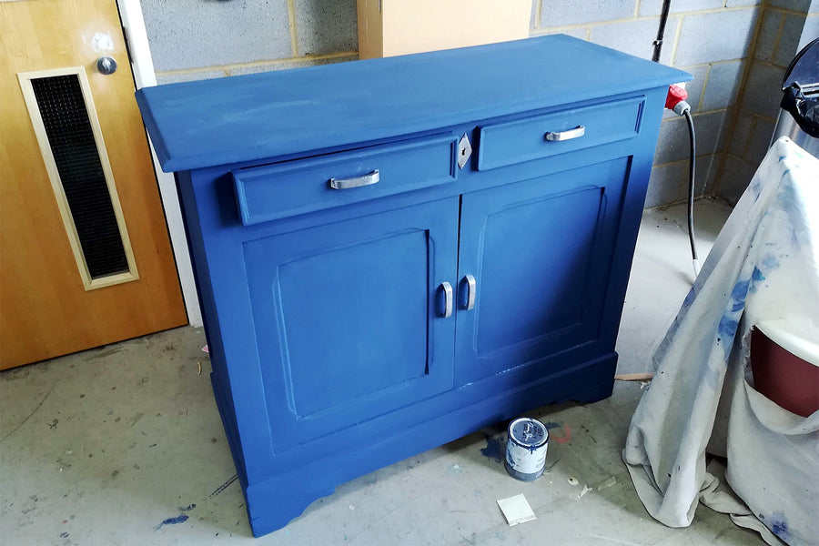 Transform a Flea Market Dresser With This Reality-Bending Paint Idea