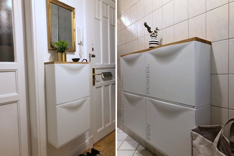 IKEA TRONES shoe cabinet perfect for the bathroom and hallway