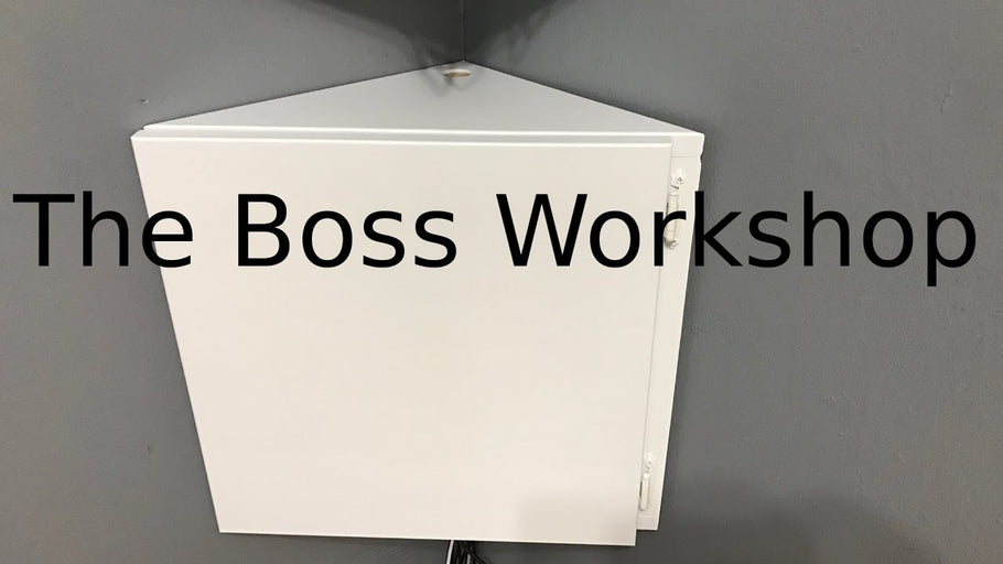 In this video you will see how I made this corner cabinet