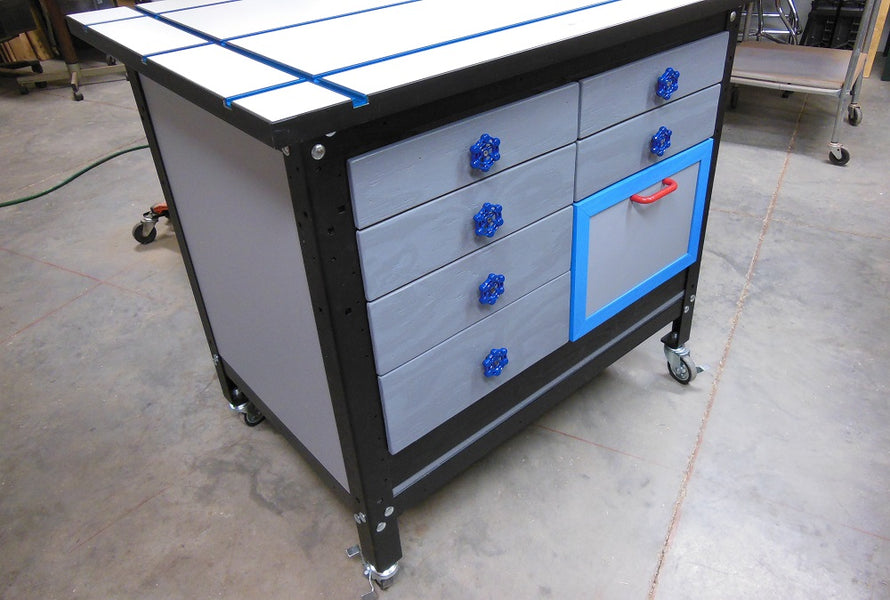 How to Build Your Own Shop Storage Drawer Cabinet & Learn Some Techniques Along The Way