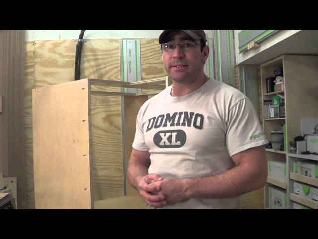 This video shows me building the corner base cabinet