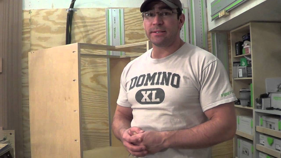 This video shows me building the corner base cabinet