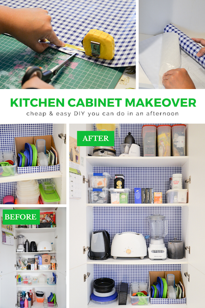 A Cheap and Cheerful Kitchen Cabinet Makeover