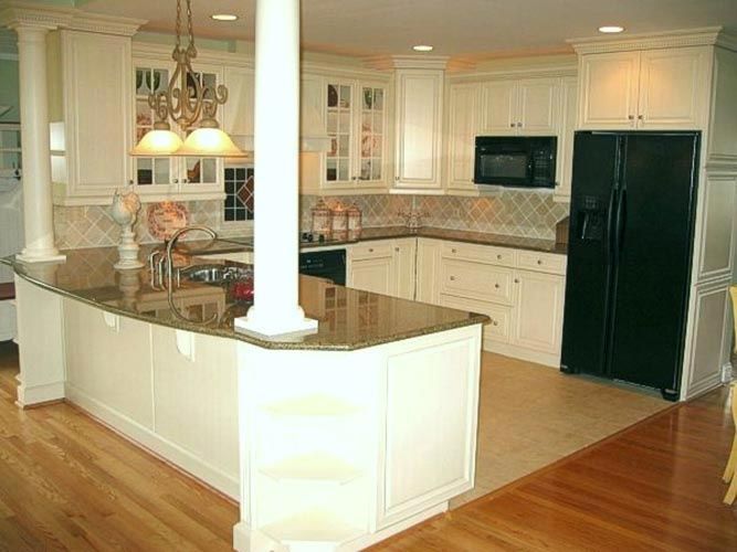 20 Beautiful Kitchen Island Designs With Columns