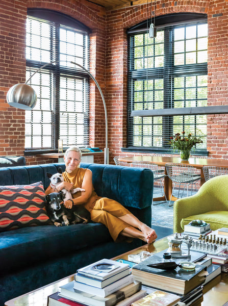Explore Elizabeth Ingram and Alton Browns curiosity-filled Marietta loft