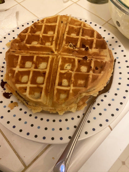 Buttermilk Chocolate Chip Waffles
