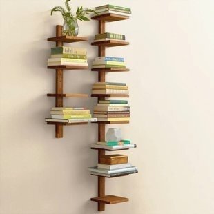 Beautiful Spine Wall Shelf