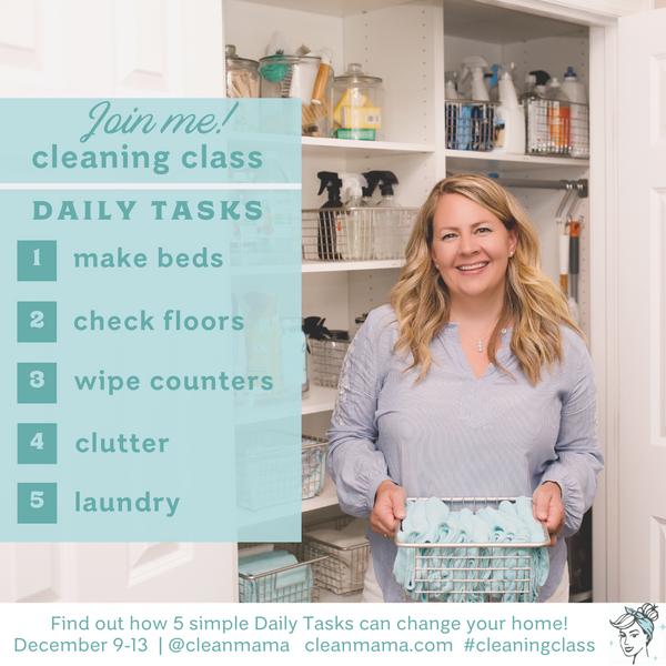 Cleaning Class : 5 DAILY TASKS