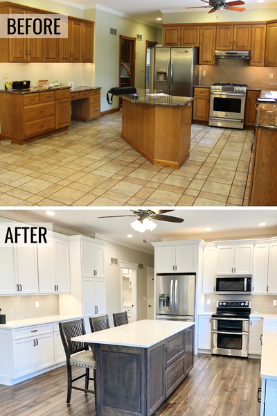 Galesburg IL Home Gets a Whole New Look