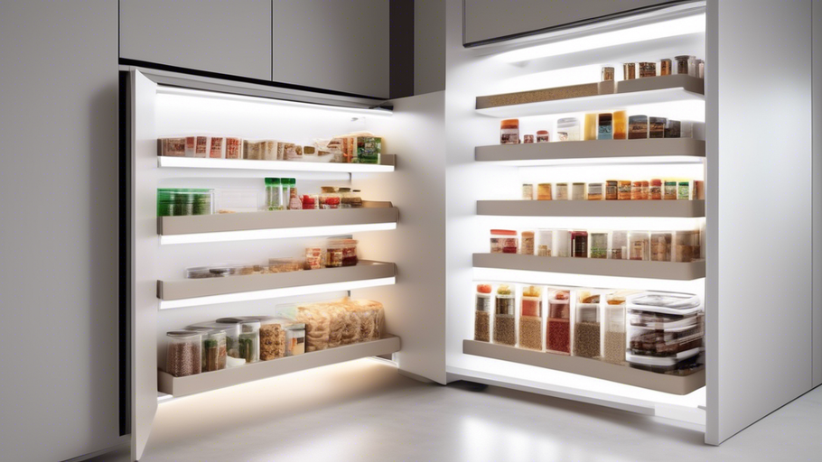 Effortless Pantry: The Ultimate Sliding Shelf Organizer