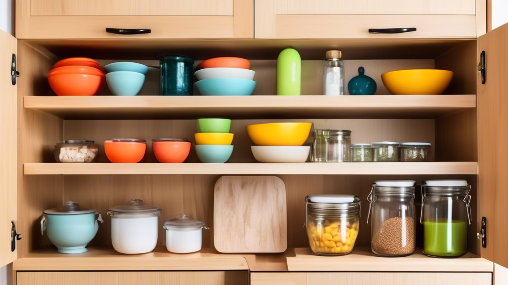 Kitchen Cabinet Shelf Organizer: Maximize Space and Efficiency – Preneer