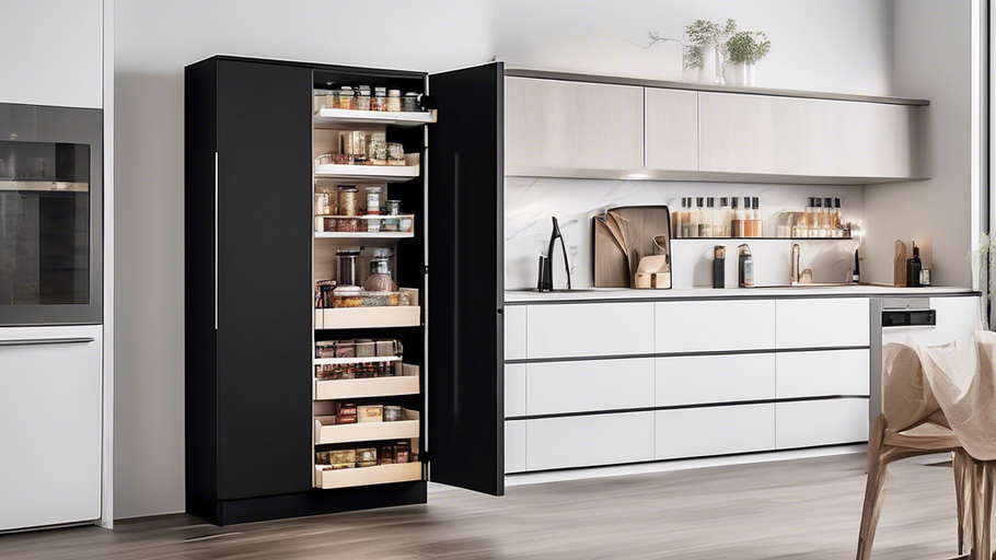 Pantry Cabinet Black: A Guide to a Chic and Functional Space