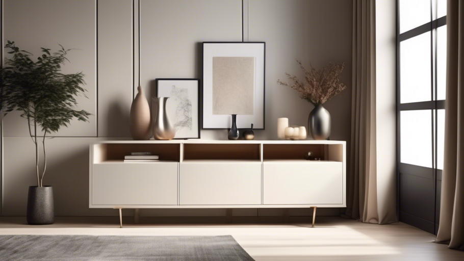 Smart Storage for Your Living Room: Stylish Cabinet Solutions