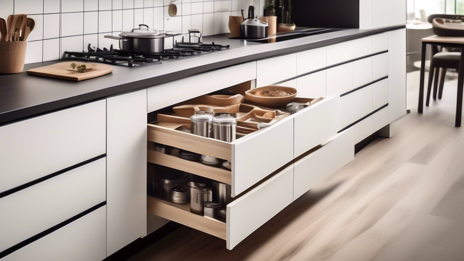 Maximize Your Storage with Wide Cabinet Drawers