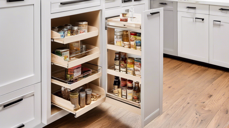 Maximize Kitchen Storage: Pull-Out Pantry Organizer