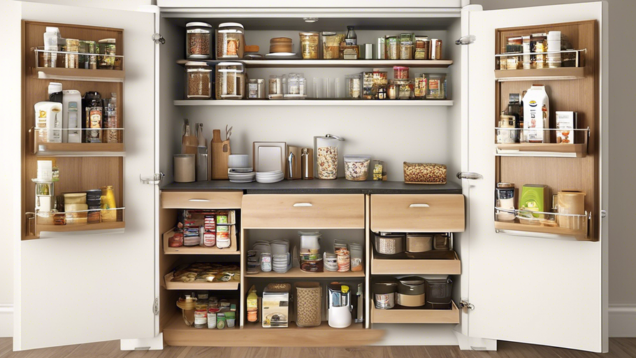 Pull-Out Shelves: Maximize Space in Your Kitchen Pantry