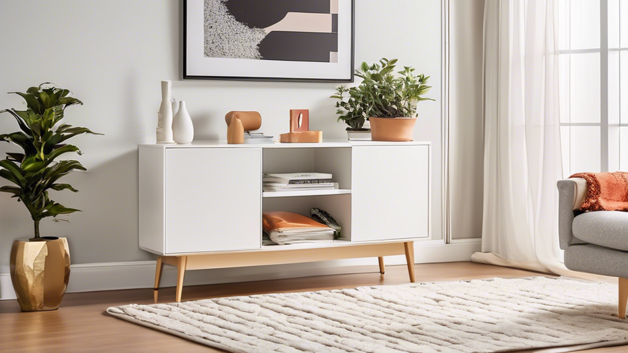 Compact Storage: Small Cabinets with Doors