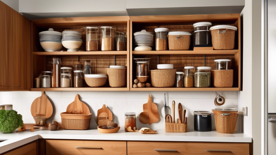 Organizing Made Easy: Over the Cabinet Baskets