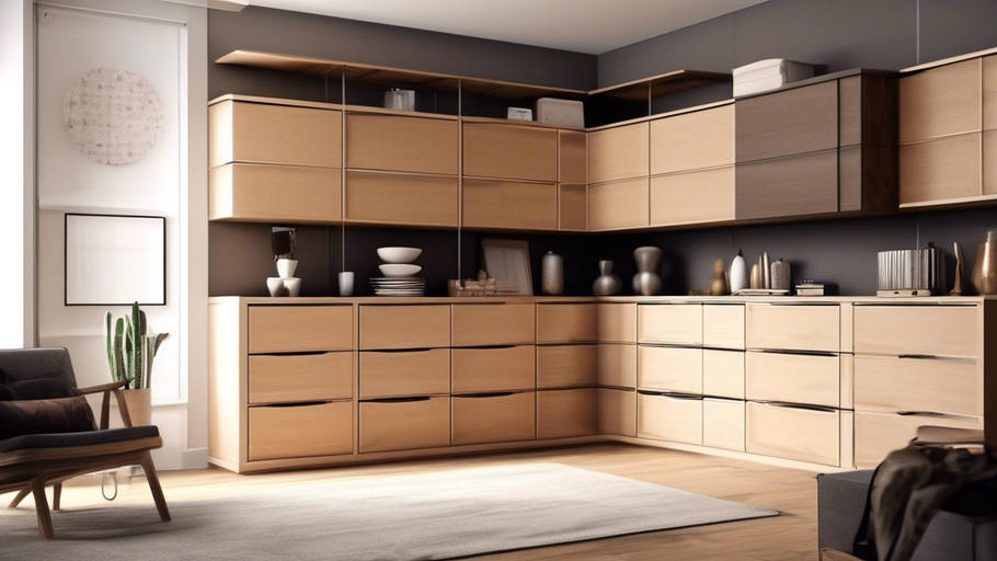 Spacious Storage: The Ultimate Cabinet with Drawers