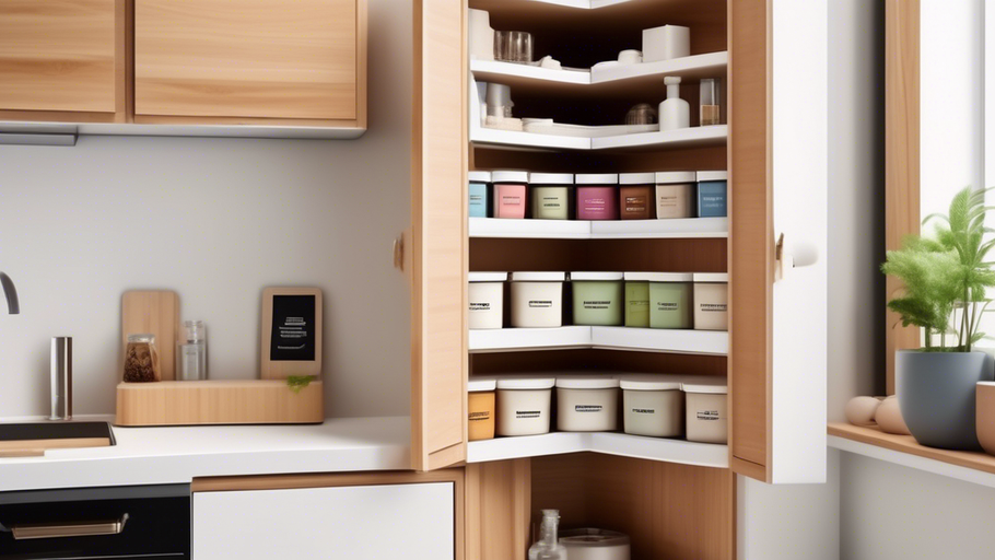 Corner Cabinet Clutter Cure