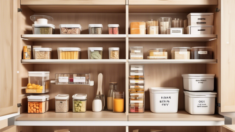 Declutter Your Pantry with Organizer Drawers