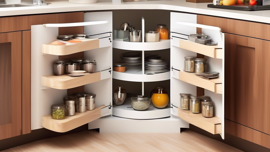 Maximize Kitchen Space: Ultimate Corner Cabinet Organizer for You