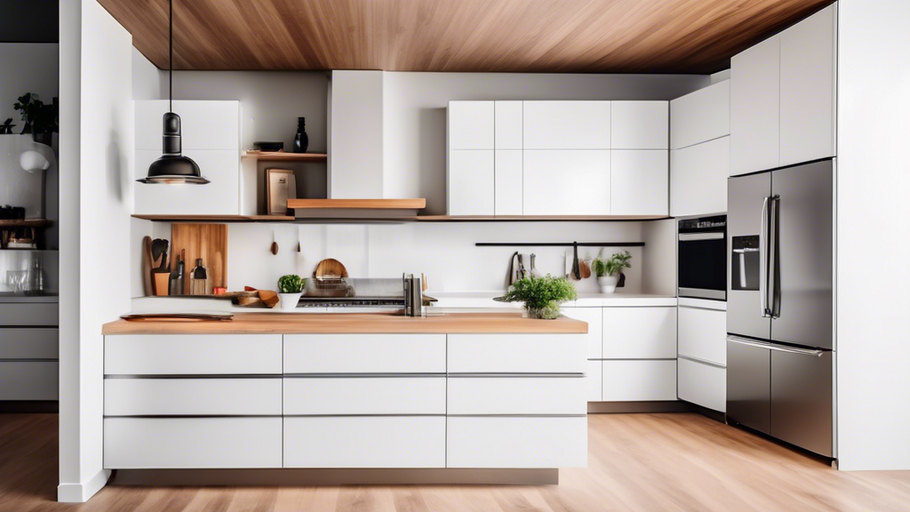 Compact White Wall Cabinetry