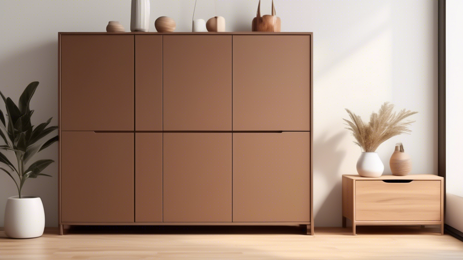 Brown Storage Cabinet: A Stylish and Practical Addition to Your Home