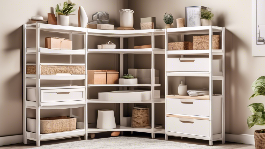 Corner Stackable Storage Maximize Space: Corner Storage Solutions – Preneer