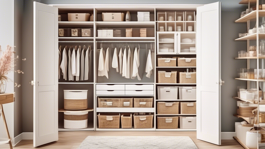 Declutter Your Space with Closet and Pantry Organizers