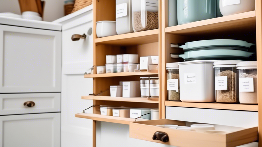 Cabinet Organization for a Clutter-Free Home