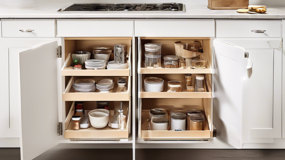 Pull-Out Cabinet Organization: Maximize Space and Efficiency