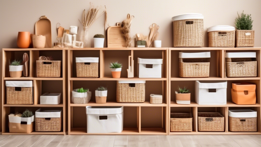 Multipurpose Storage: The Ultimate Organization Solution