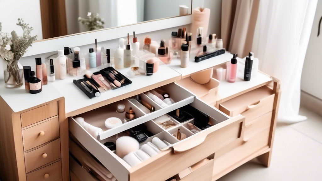 Clutterd Vanity Taming Bathroom Clutter: Vanity Cabinet Organizers β Preneer