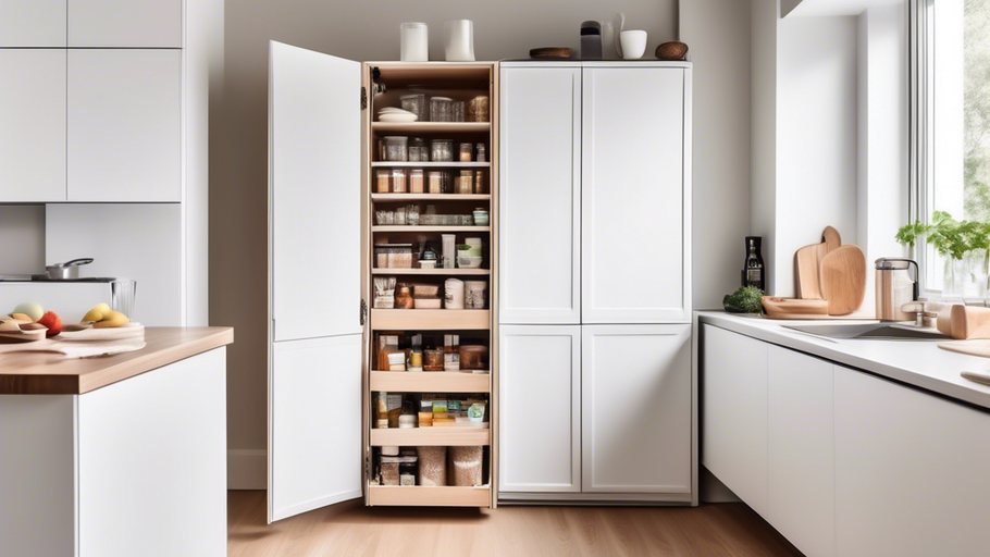 Tall Pull Out Cabinet: Vertical Storage Solutions