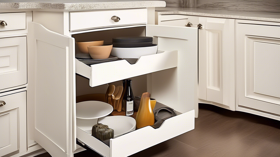 10-Inch Opening Blind Corner Cabinet Organizer