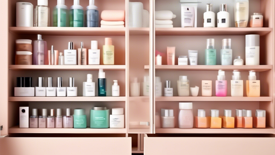 Bathroom Cabinet Organization