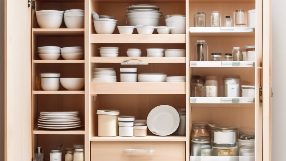 Cupboard Organization: Easy Tips for a Clutter-Free Kitchen