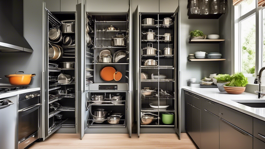 Pan Racks: Keep Your Cabinets Clutter-Free