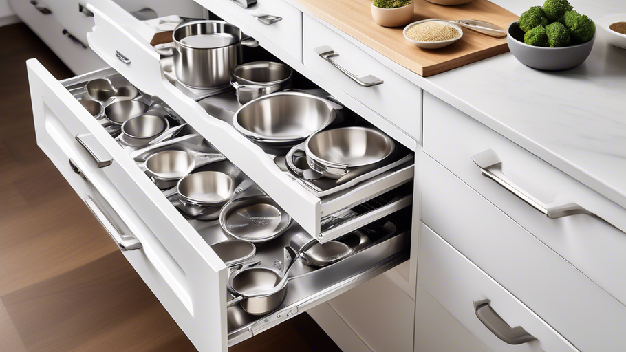 Pull-Out Pan Organizer: A Kitchen Space Saver's Dream