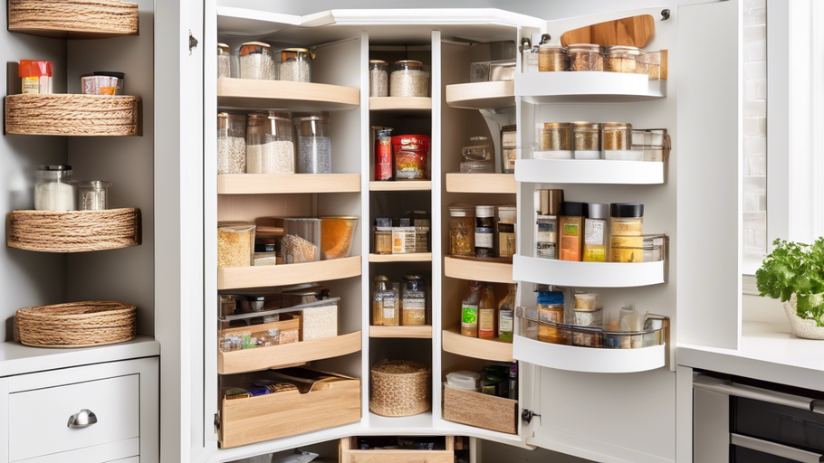 Corner Cabinet Pantry Hacks